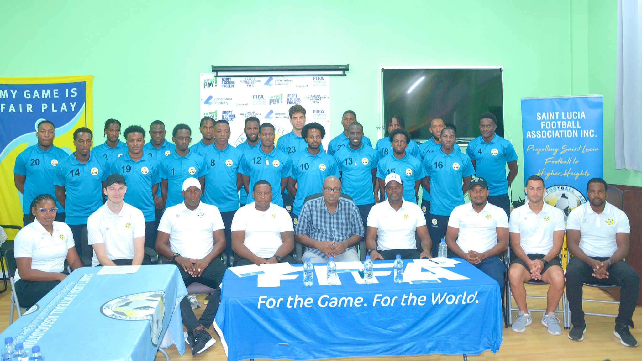 Exclusive: Saint Lucia unveils football team for 2023-24 Concacaf