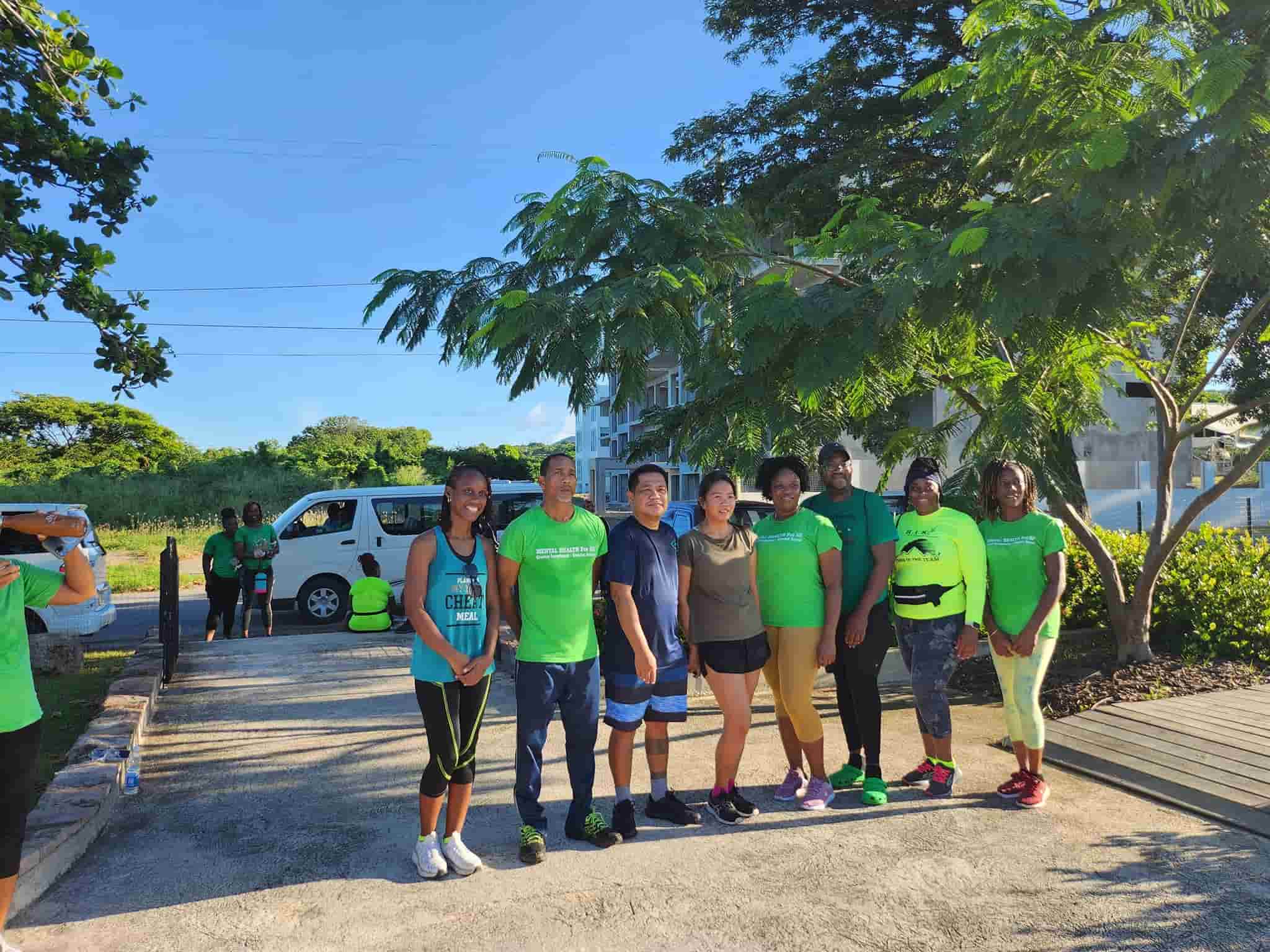 Nevis hosts health walk to commemorate mental health week - WIC News